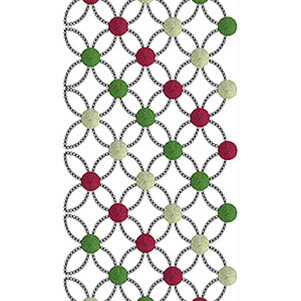 Cozy Dress Allover Embroidery Design