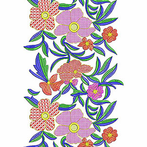 Adorable Allover Embroidery Design