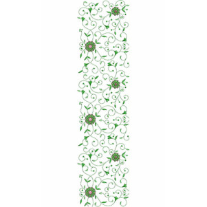 Skirt Garment Embroidery Design