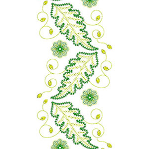 Mini Skater Dress Garment Embroidery Design