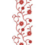 Floral Jumpsuit Garment Embroidery Design