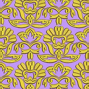 Allover Floral Garment Embroidery Design