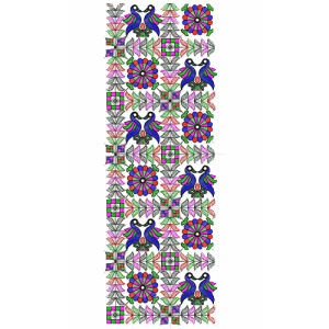 9198 All Over Embroidery Design