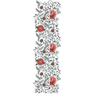 9493 All Over Embroidery Design