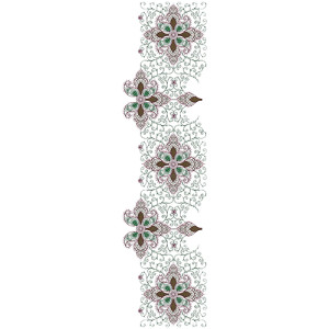 8683 All Over Embroidery Design