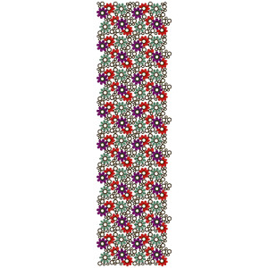 9885 All Over Embroidery Design