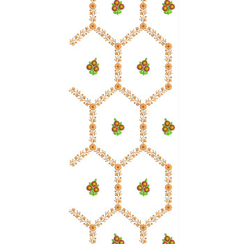 Classic All Over Embroidery Design