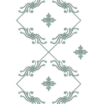 Curtain Allover Embroidery Design 25421