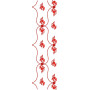 Curtain Allover Embroidery Design 25447