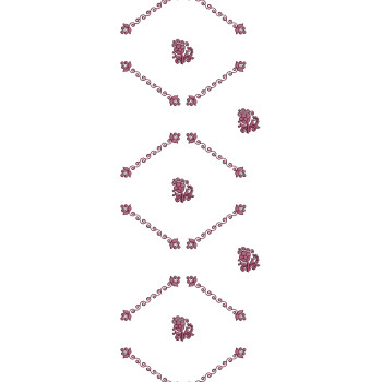 Curtain Embroidery Design 25272