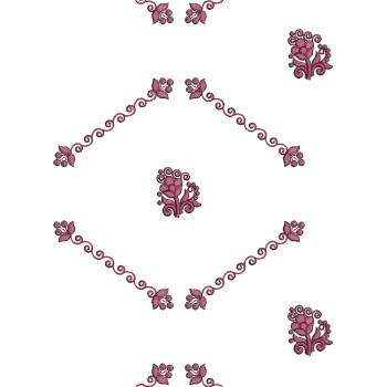 Curtain Embroidery Design 25272