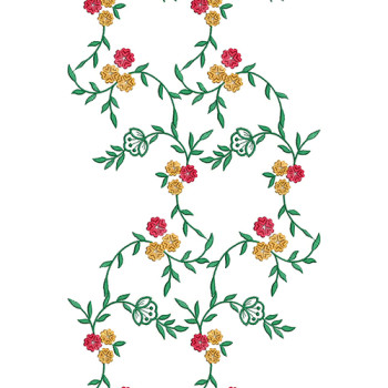 Embroidery Design For Indo Western