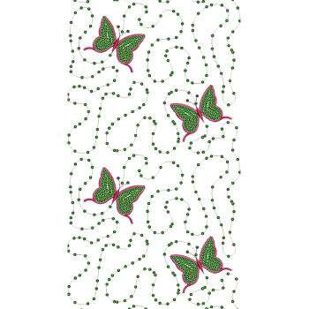 Embroidery Jaal For Long Women Coat