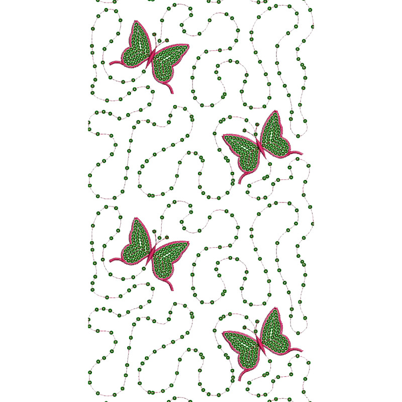 Embroidery Jaal For Long Women Coat