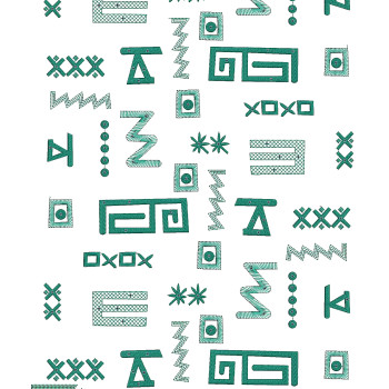 Geometric Style Allover Embroidery Design 25735