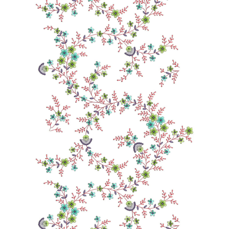 Small Flower Jumkha Allover Embroidery Design 24924