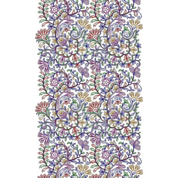 Women Shawl Embroidery Design 25080