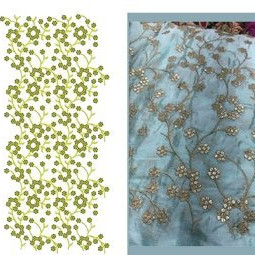 Allover Embroidery Design 19408