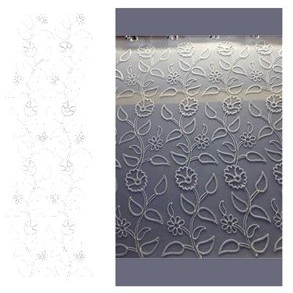 Attractive Cording All Over Embroidery Design 23732