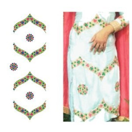 Dress Allover Embroidery Design 22758