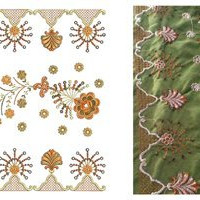 New Allover Embroidery Design 18575