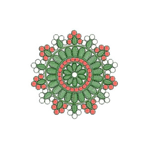 10072 Patch Embroidery Design