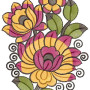 Flower Embroidery Design Easy
