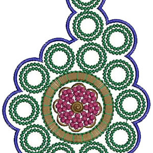 10186 Patch Embroidery Design