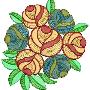 Patch Embroidery Desig 10566