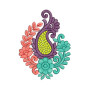 Patch Embroidery Design 10578
