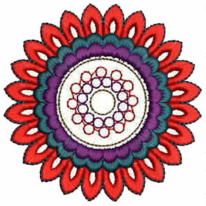 Patch Embroidery Design 10584