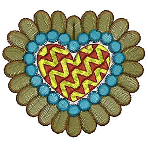 Patch Embroidery Design 10585