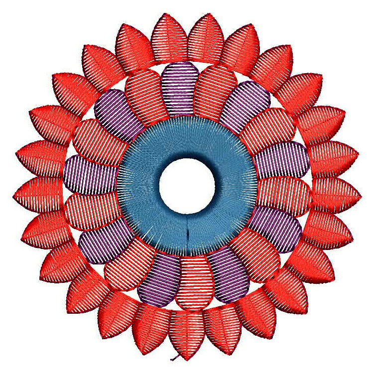 Patch Embroidery Design 10587