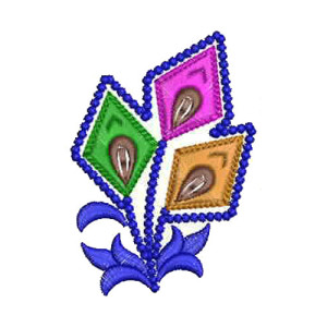 Patch Embroidery Design 10588