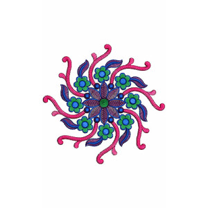 Patch Embroidery Design 10589