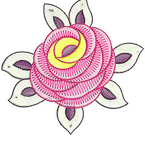 Bold Satin Floral Cardigan LOGO