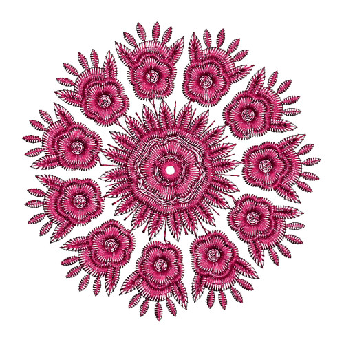 Patch Embroidery Design 10920