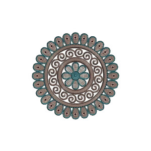 Patch Embroidery Design 10955