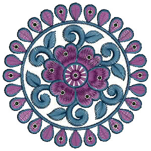 Patch Embroidery Design 10956