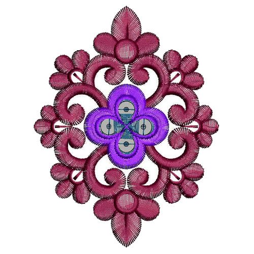 Patch Embroidery Design 10958