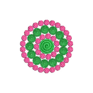 Patch Embroidery Design 10959