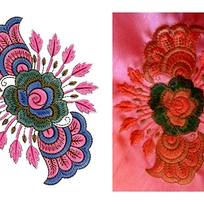 Patch Embroidery Design 10964