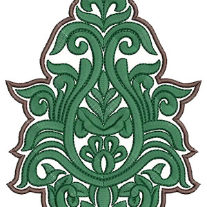 Applique Patch Embroidery Design 11034
