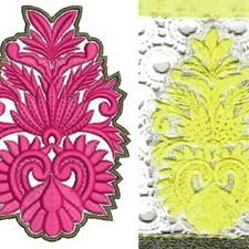 11359 Patch Embroidery Design