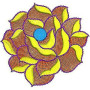 Rose Flower Embroidery Design