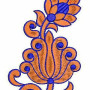 Designer Floral Embroidery Design