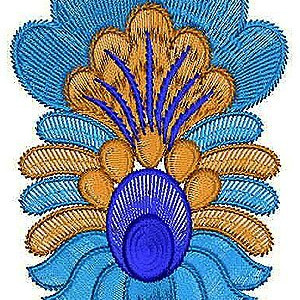 Tatami Stitch Lady Purse Embroidery Design