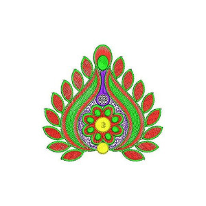 Heart Embroidery Patch