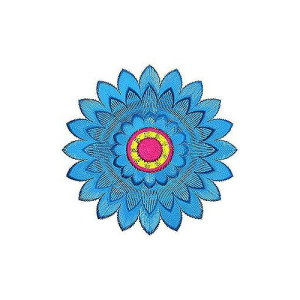 Exclusive Bride Boho Applique Embroidery Design