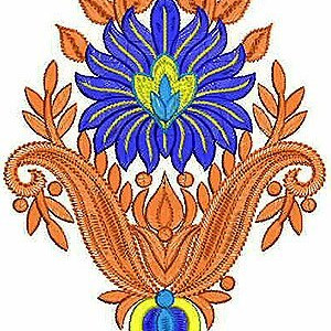 Wild Graphic Sweatshirt Applique Embroidery Design